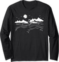 Kayak Boat Lover Kayaking Paddling Long Sleeve