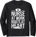 Nurse At Work Boats At Heart Funny Nurse
