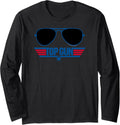 Top Gun Fightertown Usa Sunglasses Action Movie Long Sleeve