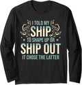 Boat Lover Costume Sail Boats Sailing Ship Long