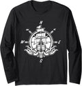 Sailing Sailor Sailboat Captain Boat Nautical Long Sleeve
