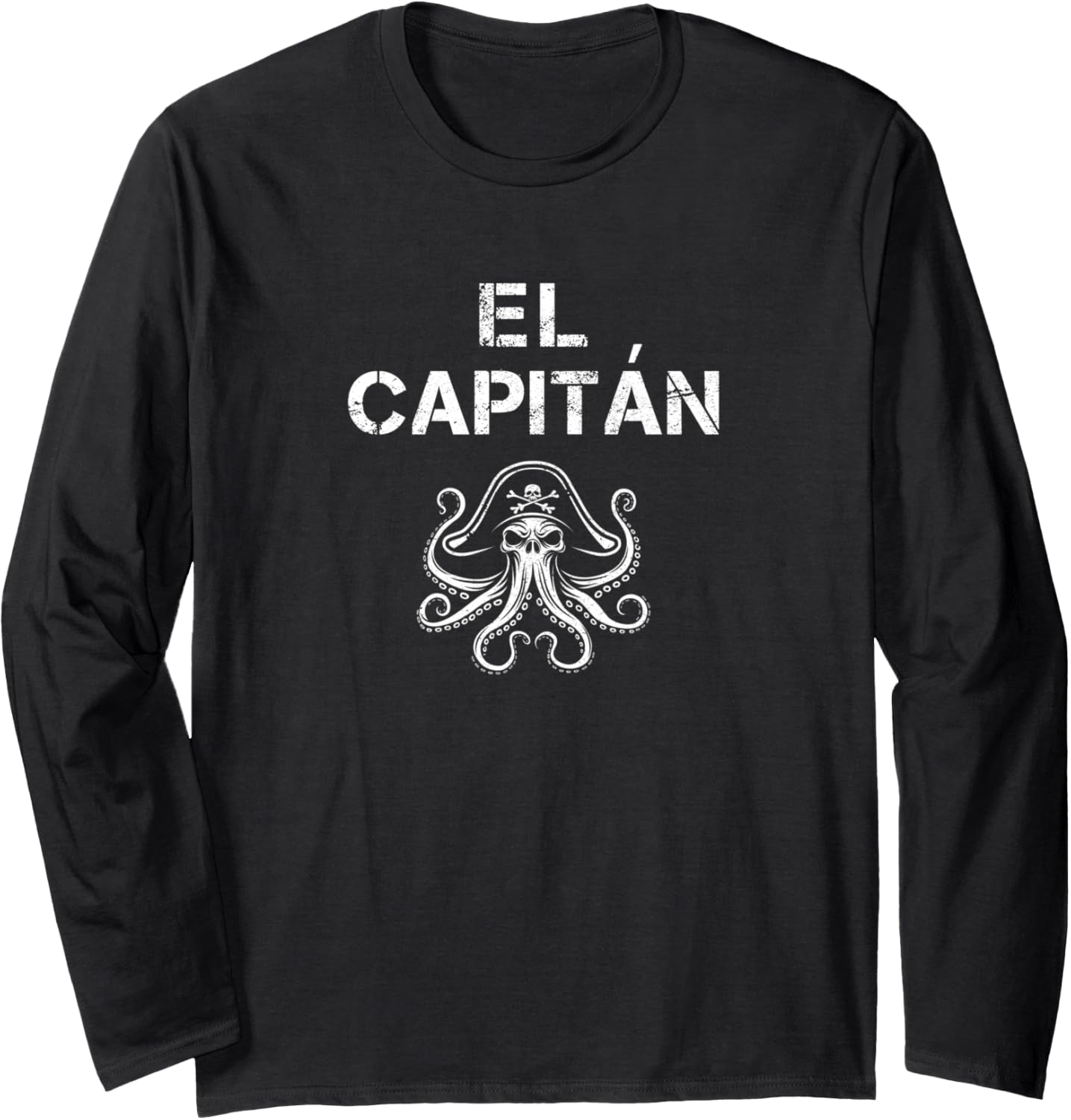 Boat Captain Pontoon Pirate Octopus Nautical Men El