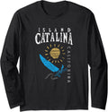 Catalina Island Sailing Sailboat Beach Catamaran Long Sleeve