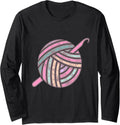 Cute Colorful Crochet Crocheting with Flowers Yarn Quilting Long Sleeve