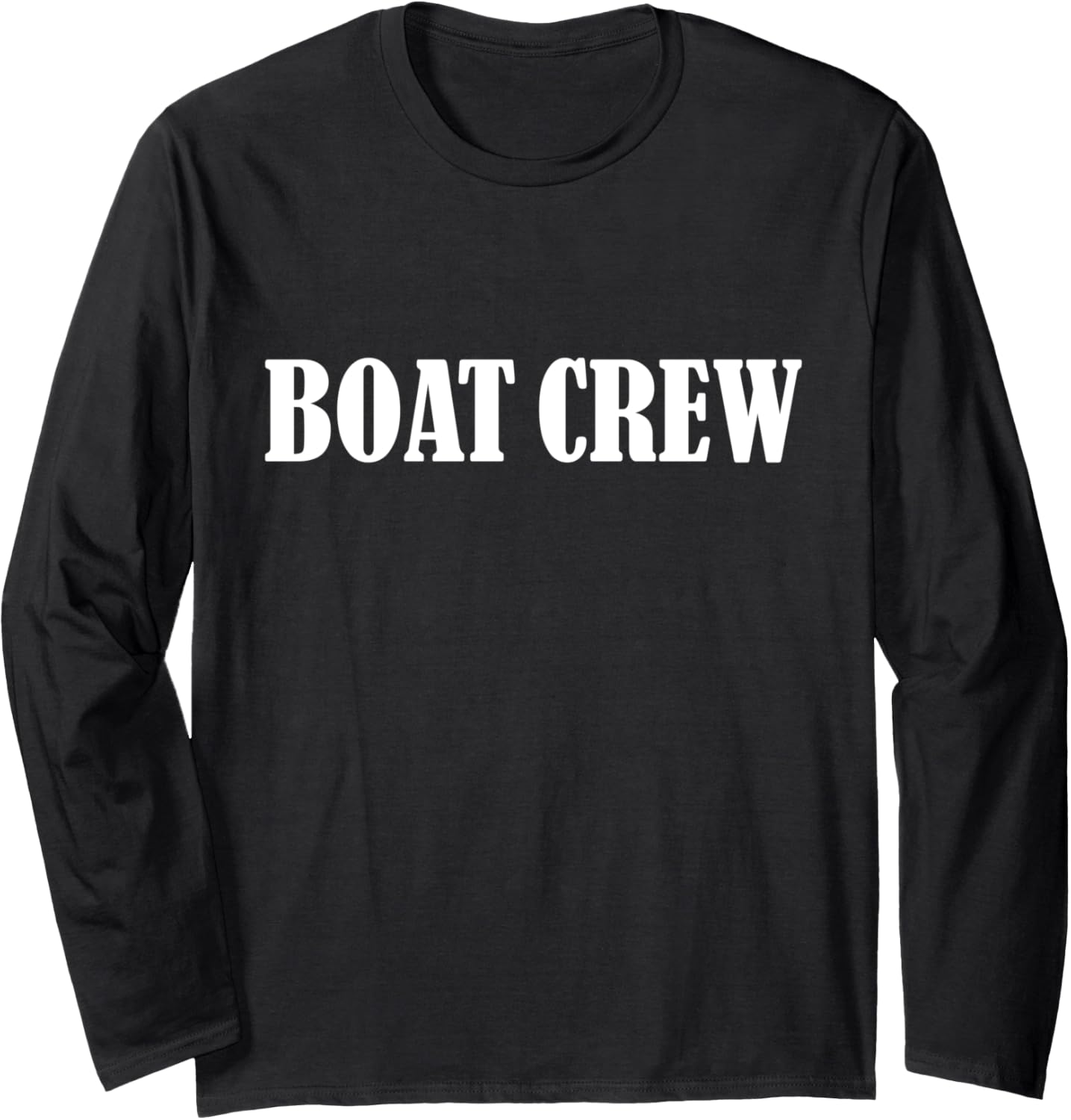 Boat Crew Uniform Front Back Print Boat Crew