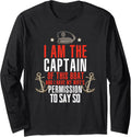 Funny Boat Captain Long Sleeve