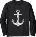 Distressed Nautical Boat Anchor Sailing Yachting
