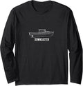 Maine State Downeaster Lobster Fishing Boat Long Sleeve