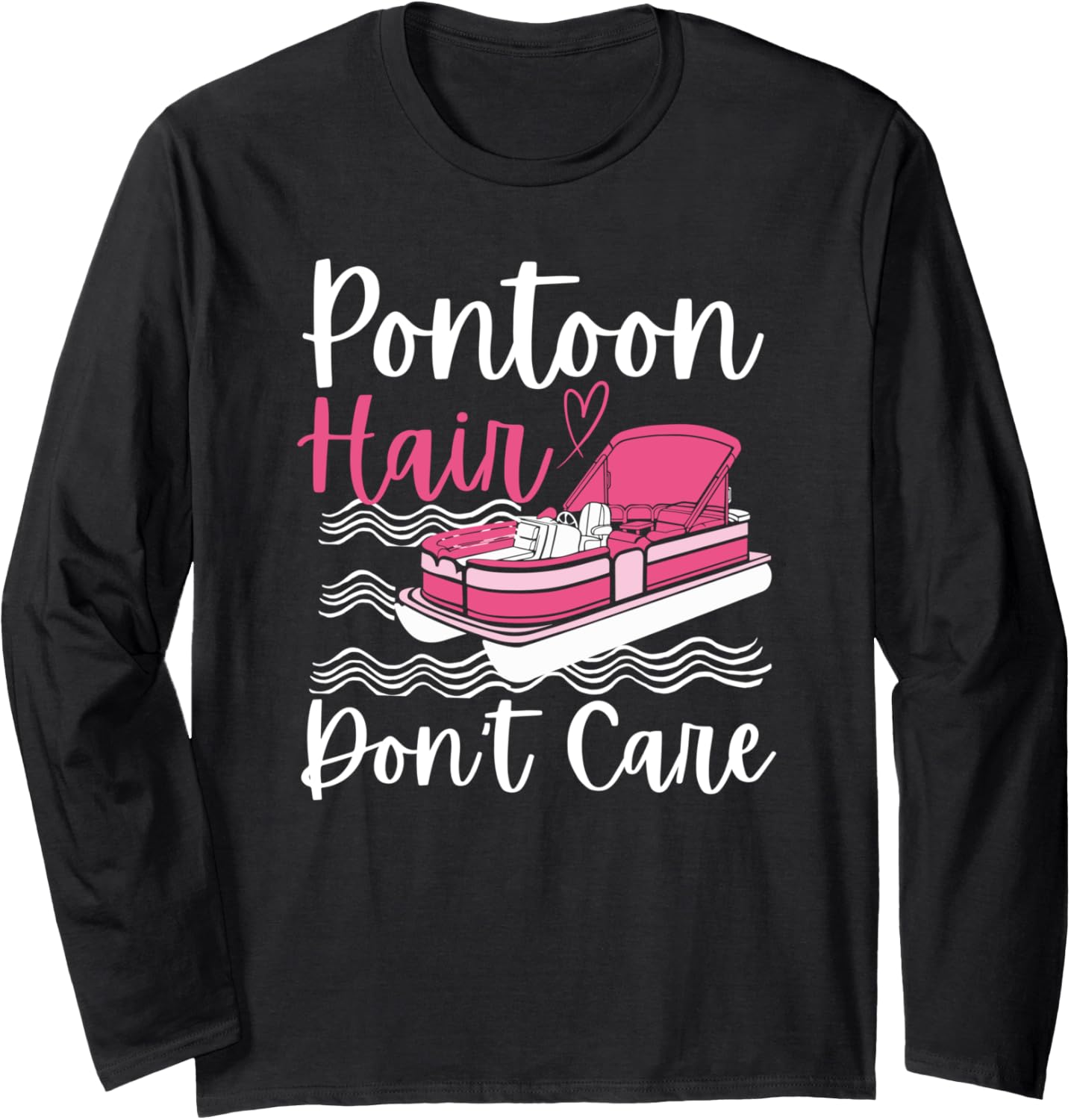 Funny Pontoon Boat Design Men Women Pontoon Boat