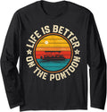 Life Is Batter On Pontoon Funny Pontoon Boat