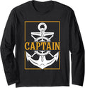 Captain Ship Lover Boat Owner Skipper Captain Long