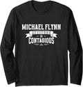 Attitude Is Contagious Michael Flynn Prospect Baseball Fan Long Sleeve