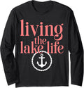 Living Lake Mode Life Wake Boat Bum Houseboat