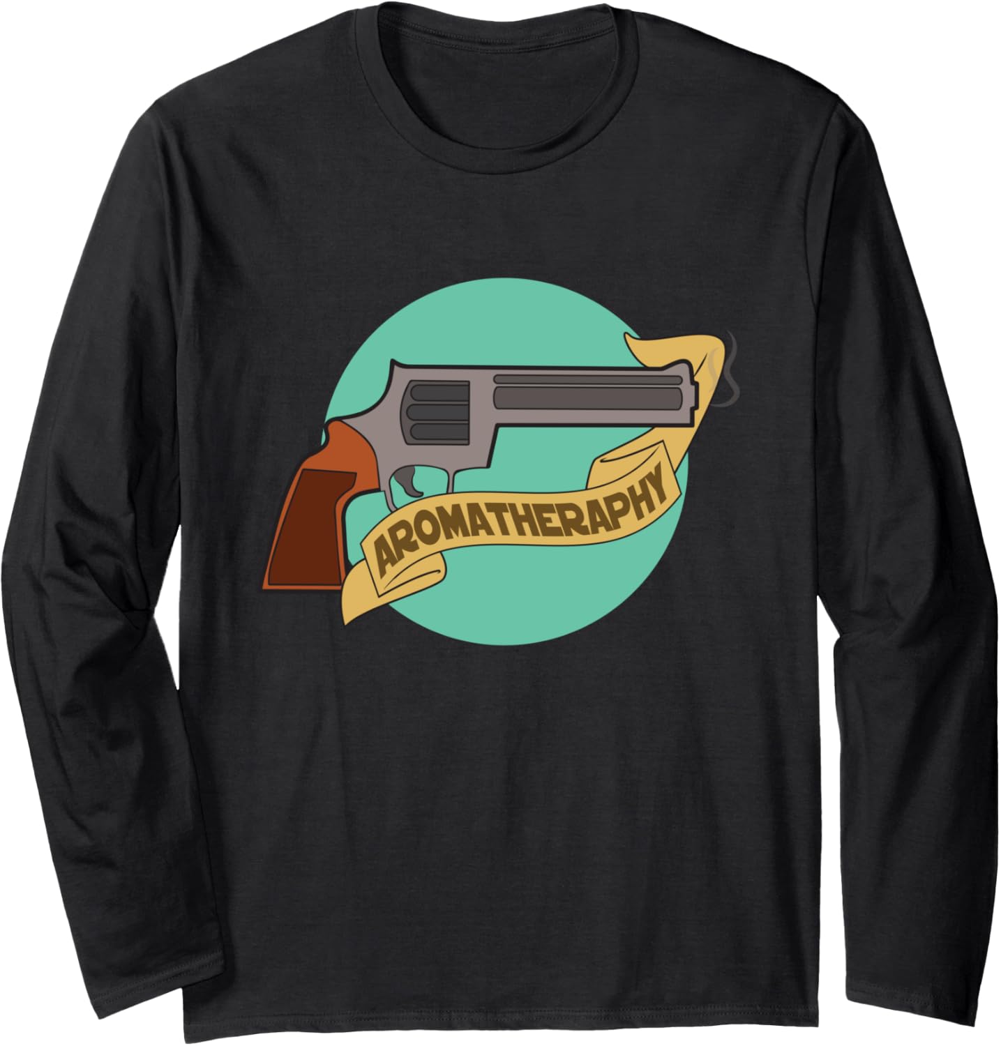 Funny Aromatherapy Gun Powder Smell Gun Advocate Long Sleeve