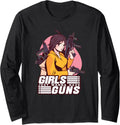 Girls Guns Anime Long Sleeve