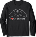 Heart Hands Shape I Love My Boat Life