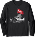 Airboat Captain Trump Supporter Flag Swamp Boat Patriotic