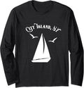 City Island Bronx New York Sailboat Seagulls Sailing