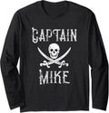 Captain Mike Retro Personalized Pirate Party Barge Boat