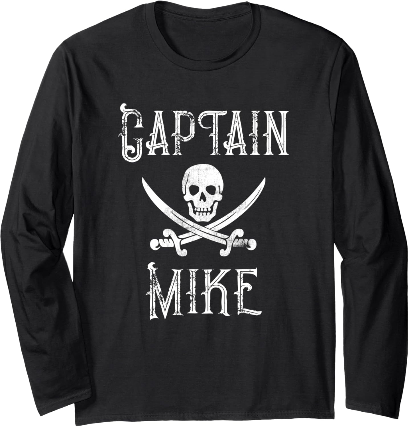 Captain Mike Retro Personalized Pirate Party Barge Boat