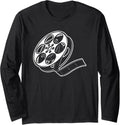 Movie Film Roll Filmmaker Movie Maker Film Director Long Sleeve
