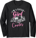 I M A Kayak Girl Much Cooler Paddleboat