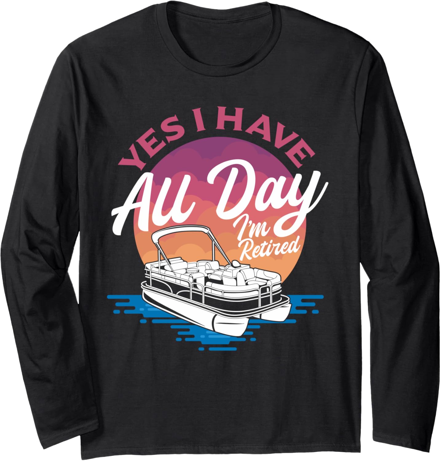 Mens Retired Pontoon Owner Retirement Pontoon Boat Captain
