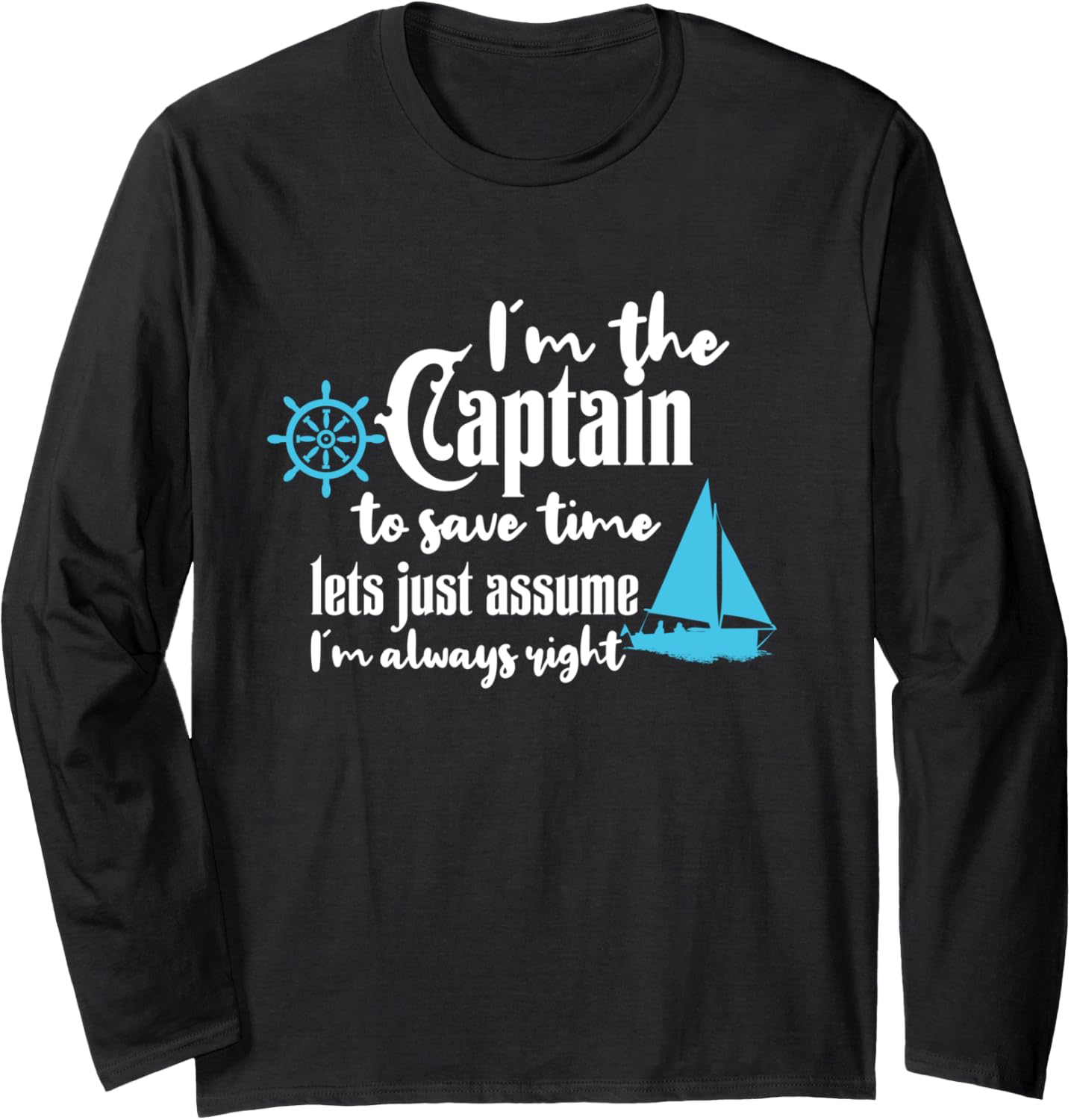 Captain Of Boat Chaparral Boats Long Sleeve