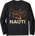Cool Boating Men Women Feeling Nauti Boat Captain