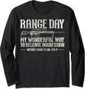 Long Range Shooting Day Sniper Range Gun Shooter Long Sleeve