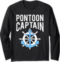 Pontoon Captain Boat Lake Long Sleeve