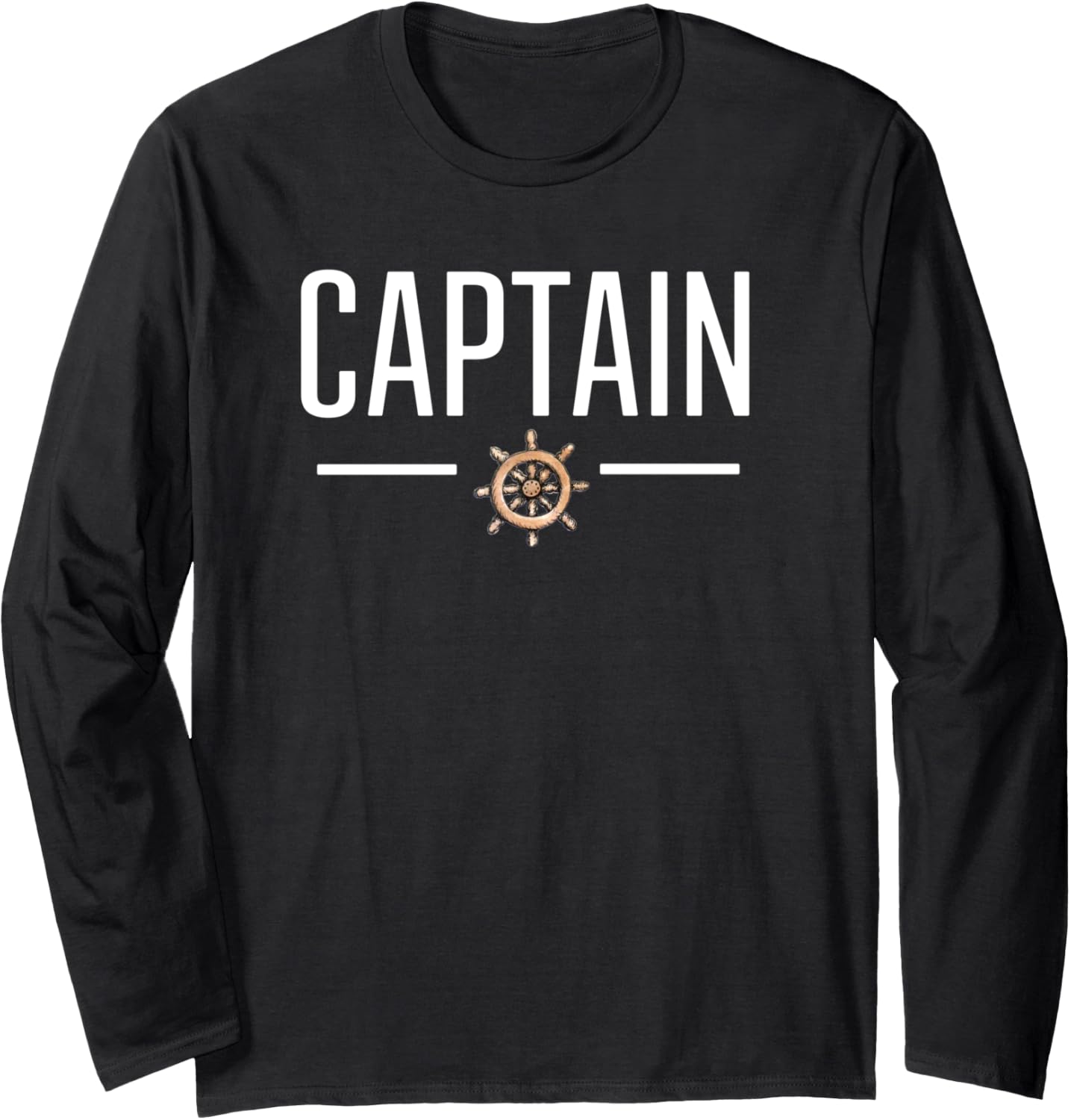 Captain Boat Lovers Or First Mate Long Sleeve