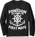 Retro Pontoon First Mate Boat Anchor Wheel Boating