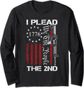 I Plead 2Nd Amendment We People Usa Ar15 Pro Gun Long Sleeve