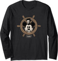100 Mouse Steamboat Willie Wheel D100 Long Sleeve