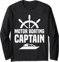 I Love Motor Boating Sailboat Lover Sailor Men