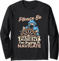 Sailing Sailor Sailboat Boat Captain Navigation Long Sleeve