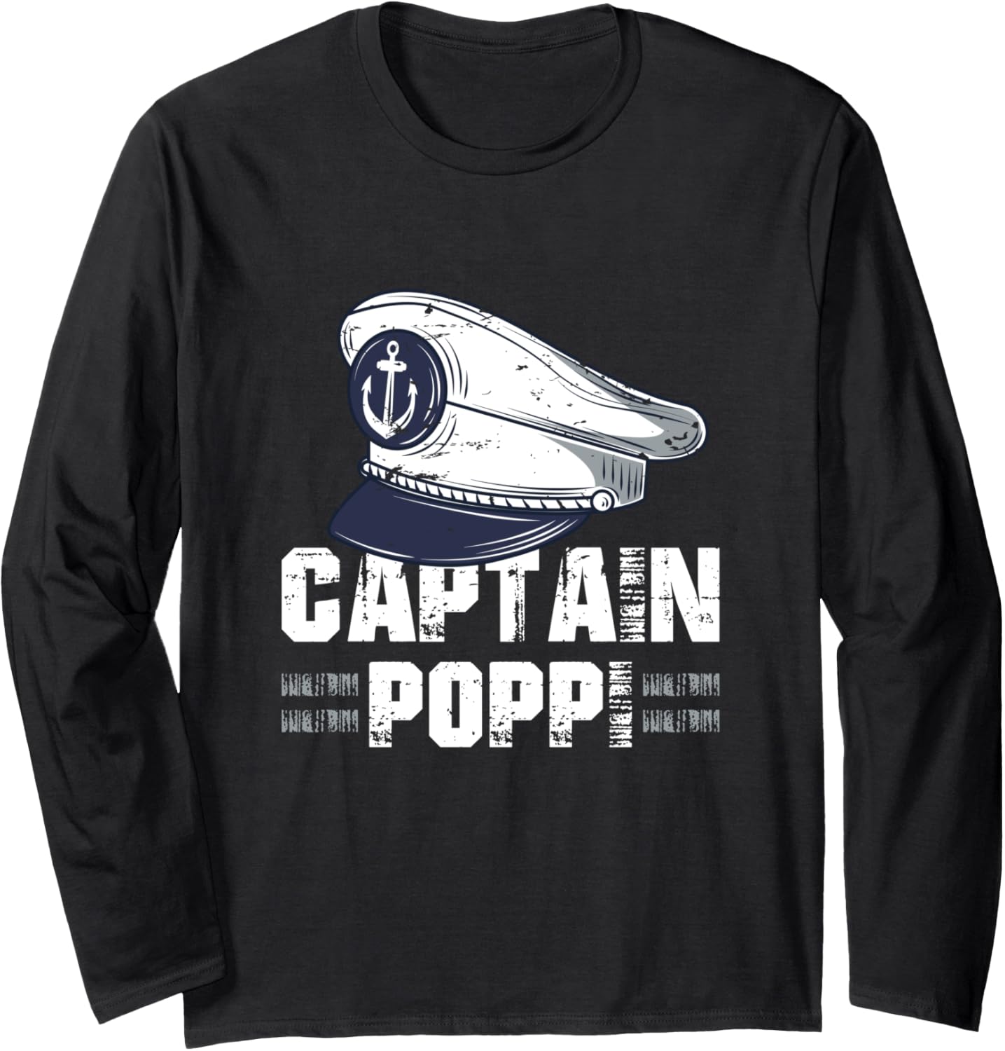 Captain Poppi Sailing Captain Hat Boat Owner Boating