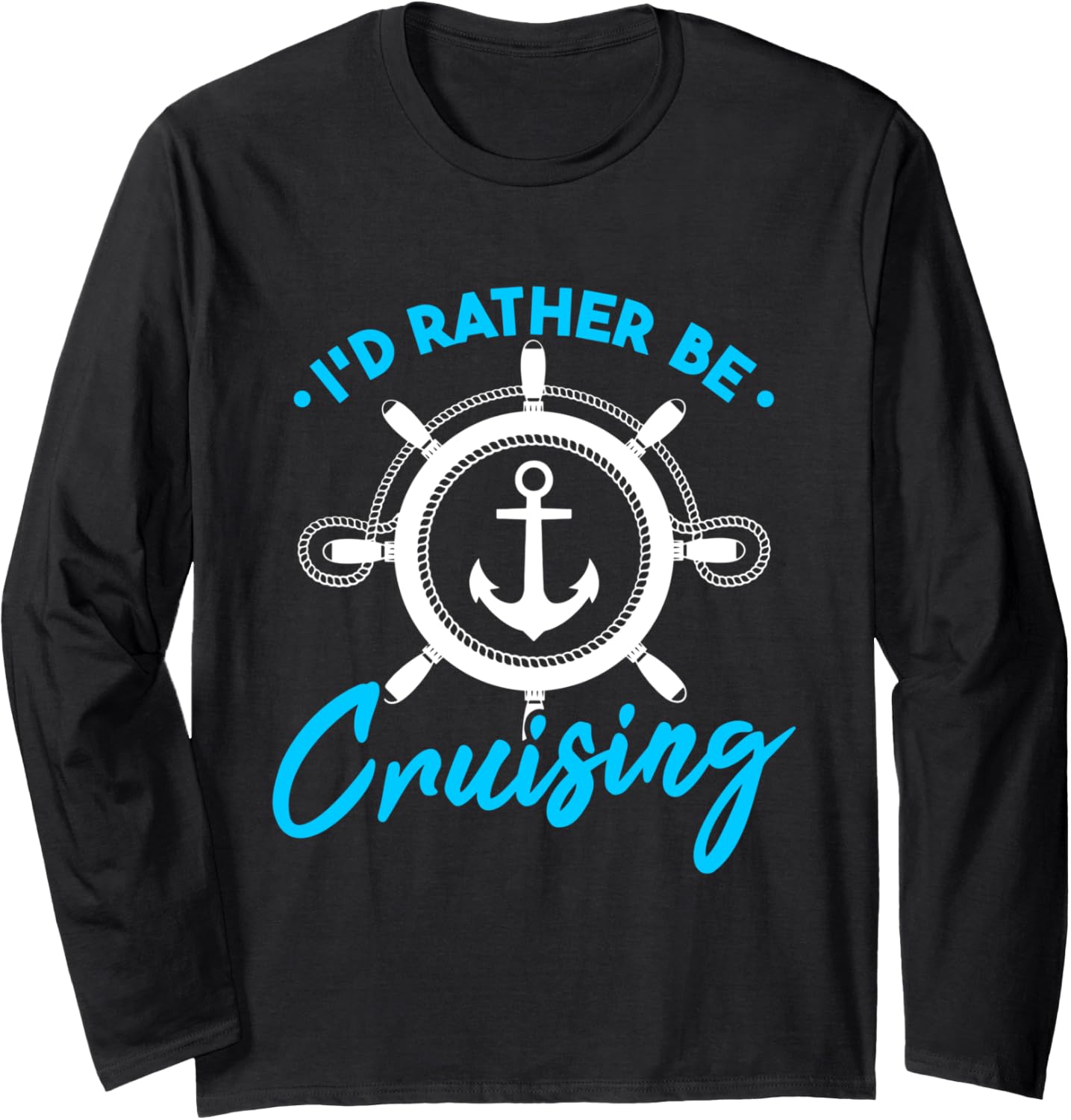 Cruising Boat Trip Cruise Vacation Ship Long Sleeve