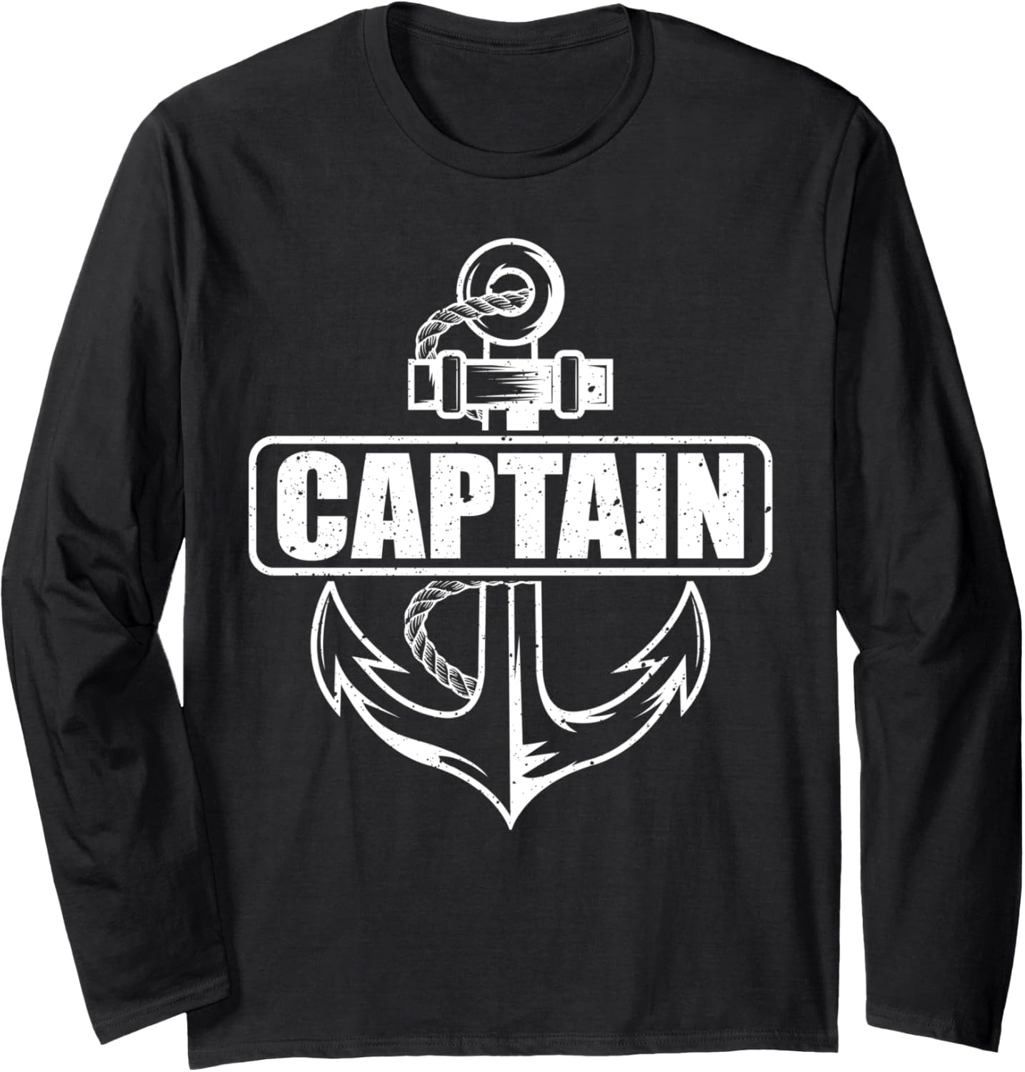 Captain Retro Style Boating Boat Anchor Captain Long
