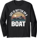 Funny Boating Captain Quotes Seafarers Long Sleeve