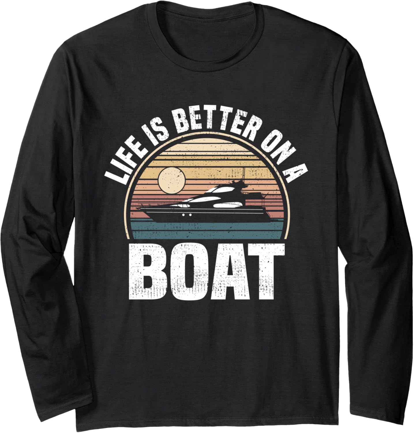 Funny Boating Captain Quotes Seafarers Long Sleeve
