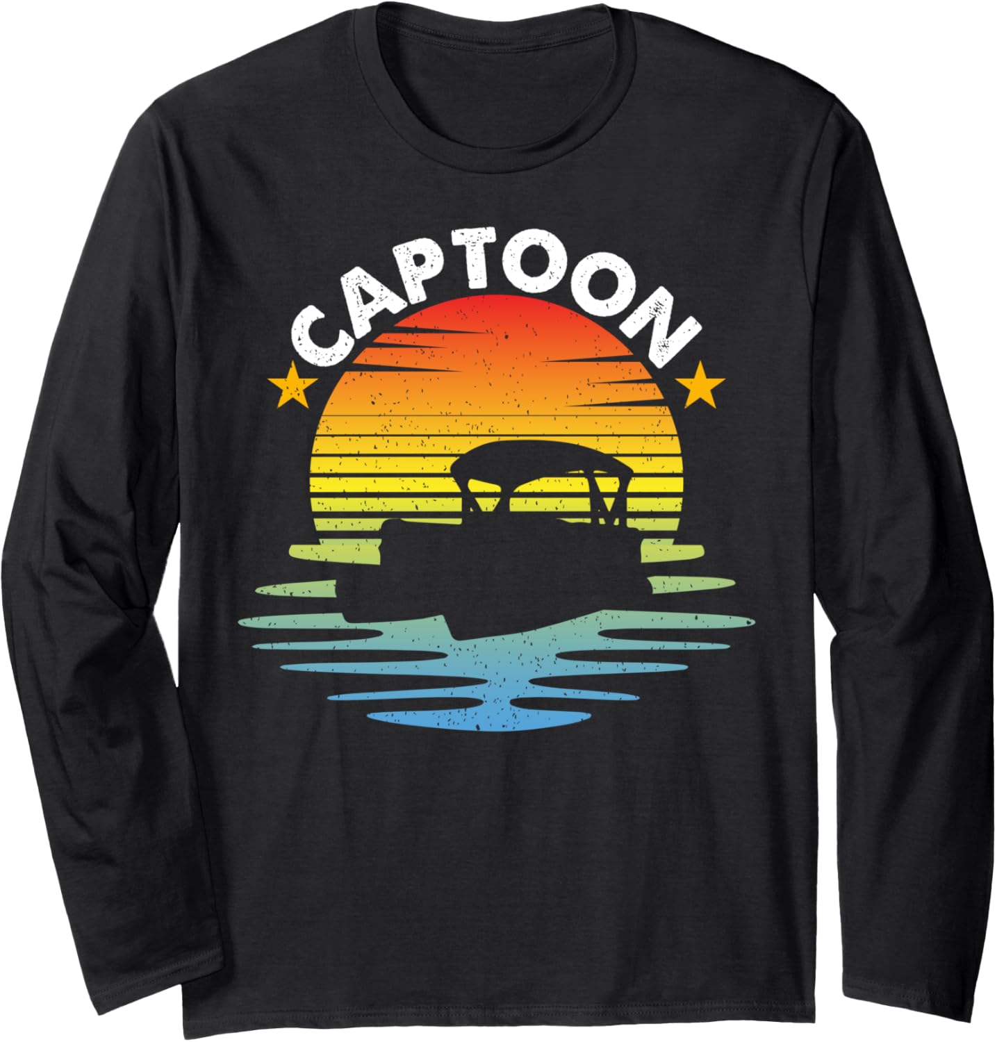 Pontoon Captain Boat Boating Gifts Men Women Novelty
