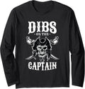 Dibs On Captain Boat Captain Long Sleeve