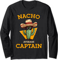 Nacho Average Captain Funny Mexican Boat Captain Ship