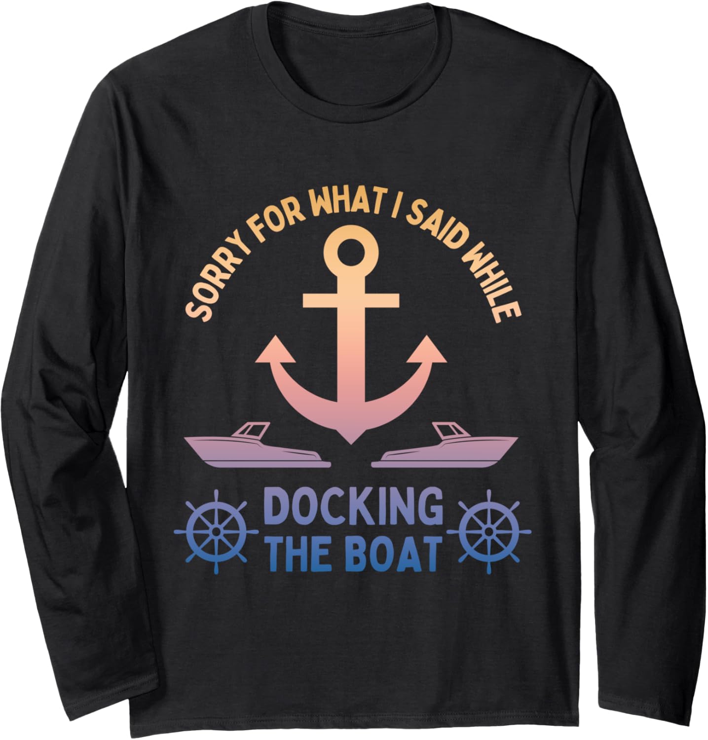 Retro Boating Men Women Docking Boat Captain Boater