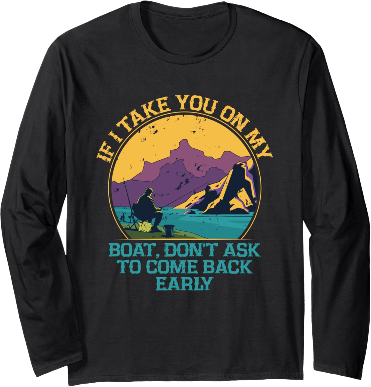 If I Take On My Boat Fishing Friends