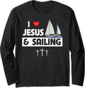 I Love Jesus Sailing Boating Sailor Sailboat Christian