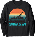 Coming In Hot Funny Pontoon Boat Boating Captain