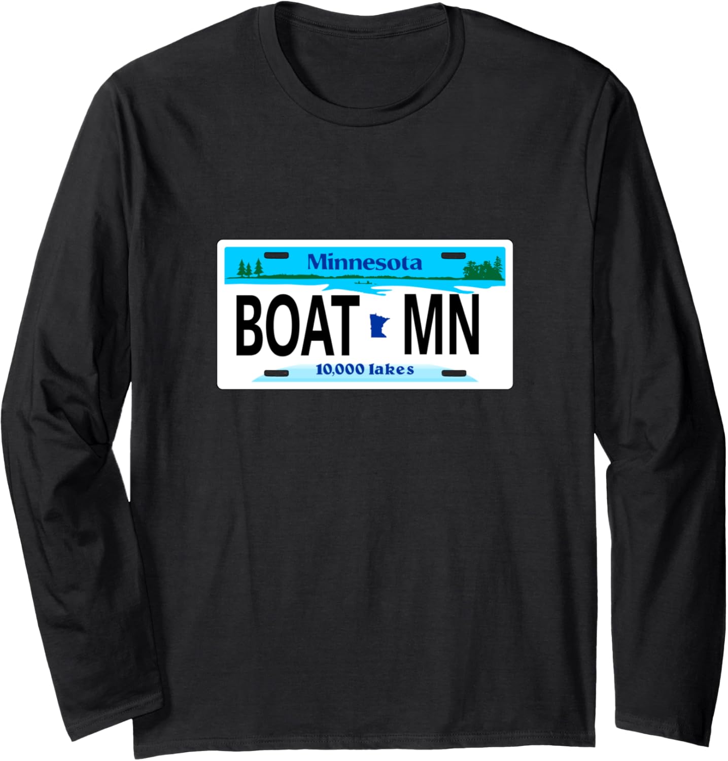 Boat Lake Minnesota Mn License Plate Boating Boater